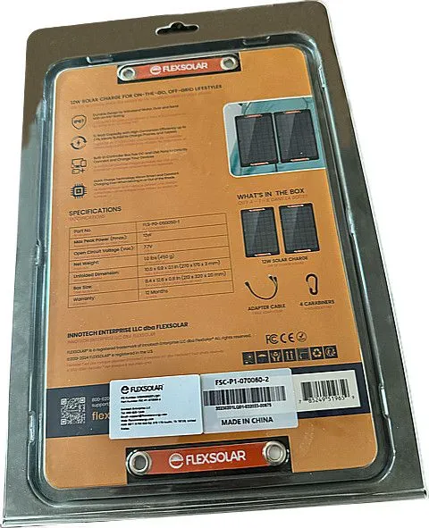 B12 Mini Solar Charger